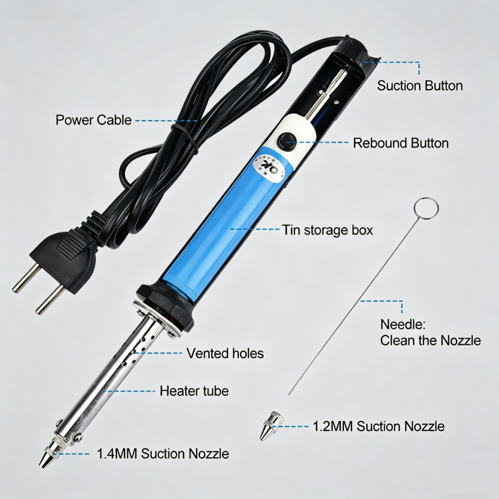 Electric Desoldering Machine P - Desoldering Pump Electric Vacuum Station review and price