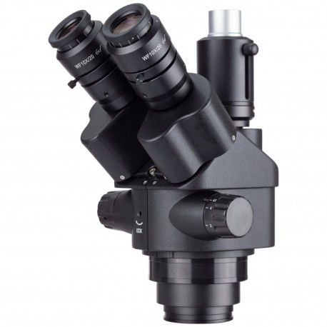 AmScope 7X-45X Black Simul-Foc - Trinocular Stereo Microscope 7X-45X review and price