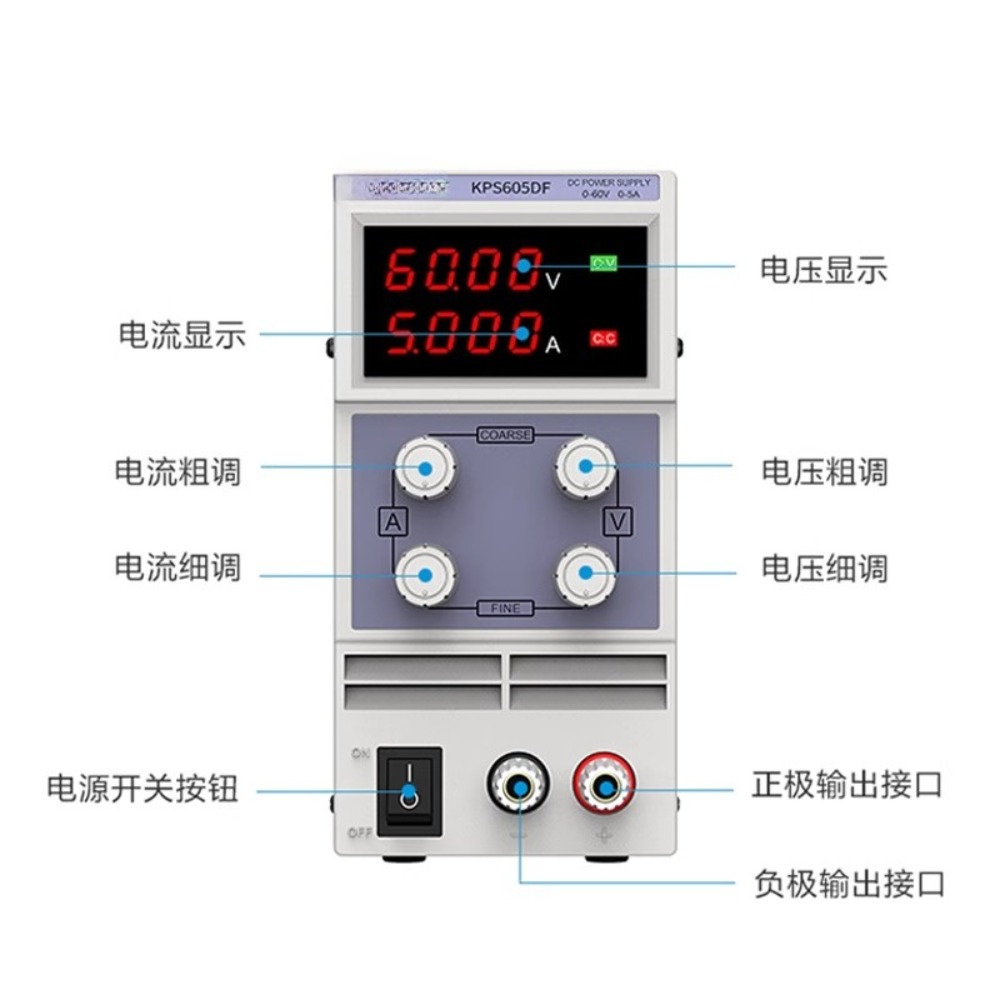 Wanptek solid test KPS3010D/KP - High Precision Dc Power Supply 30V 10A review and price
