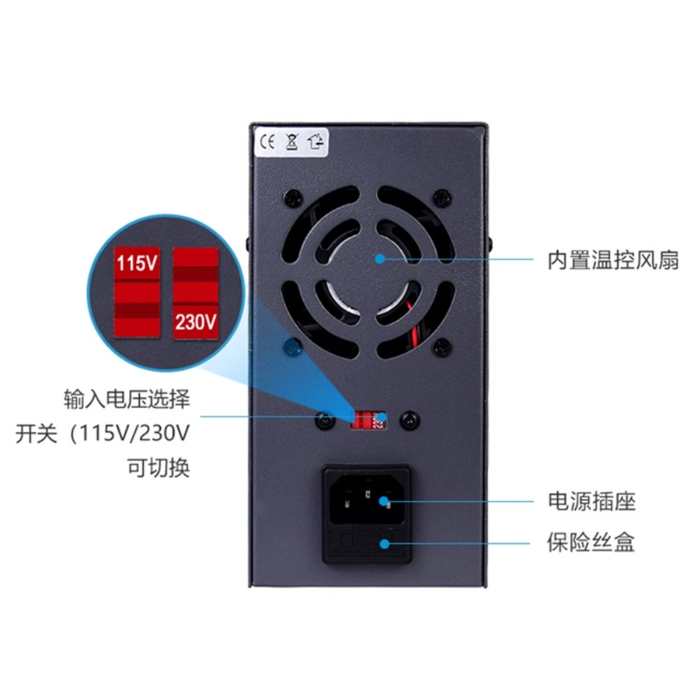 Wanptek solid test KPS3010D/KP - High Precision Dc Power Supply 30V 10A review and price