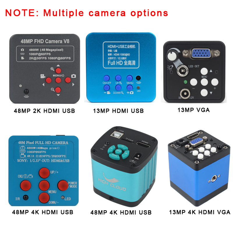 Phone PCB Soldering Repair Lab - Simul-Focal Industrial Microscope 4K Hdmi review and price