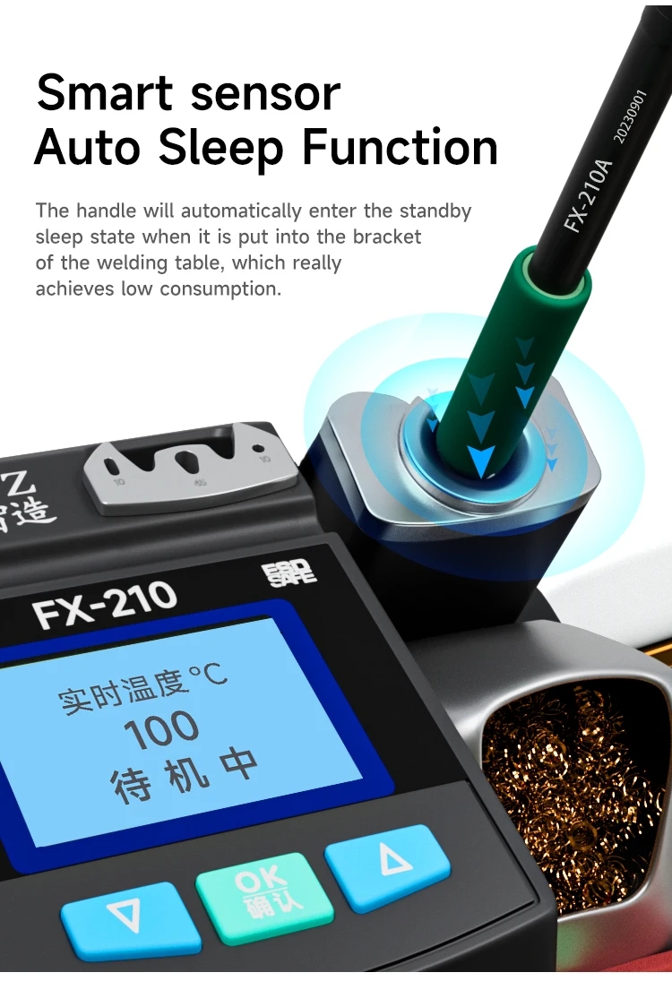 XZZ FX-210 Super Precision Sol - C210 Precision Soldering Station review and price